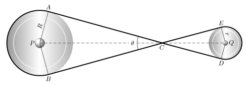 Belt and pulley system