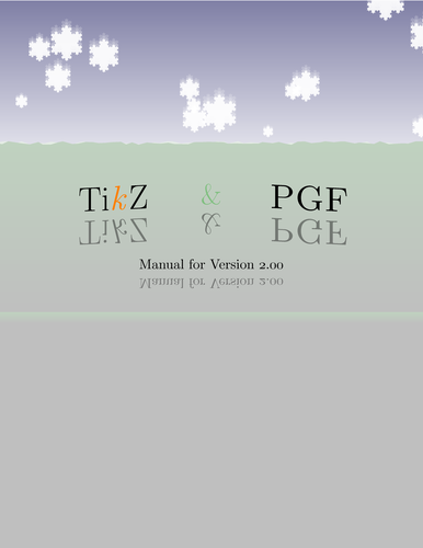 PGF 2.0 title page